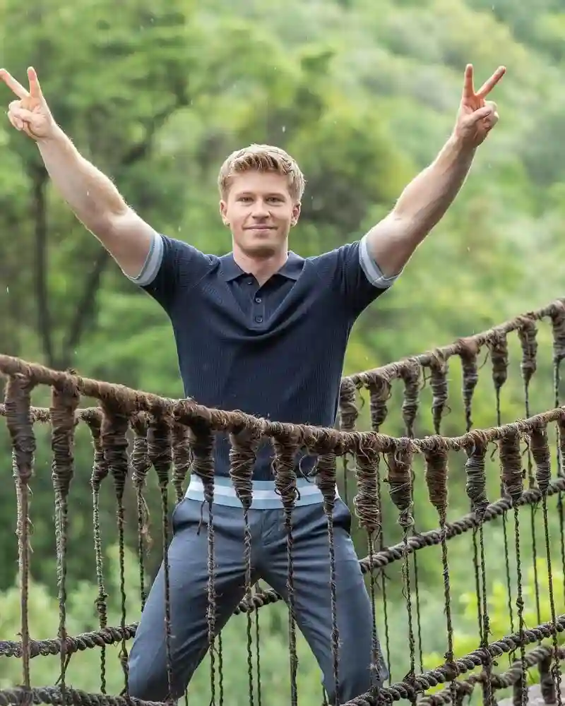 Robert Irwin smiling with a koala at Australia Zoo – 2025 wildlife conservation shoot